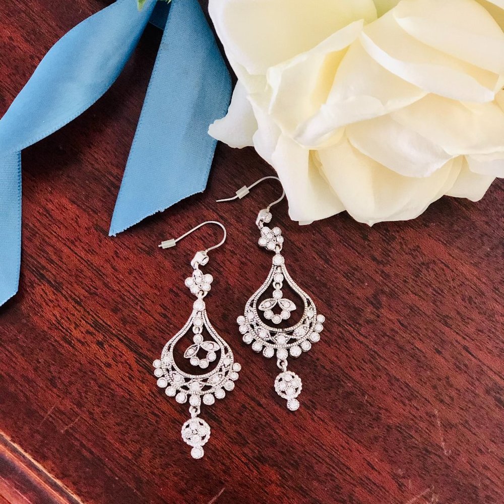 Statement Prom Glitz Earrings